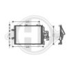 DIEDERICHS 8181300 Condenser, air conditioning